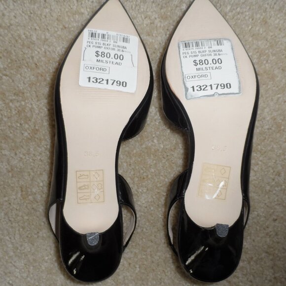 Chic Peagabo Black shoes - size 7.5 NEW - Picture 10 of 13